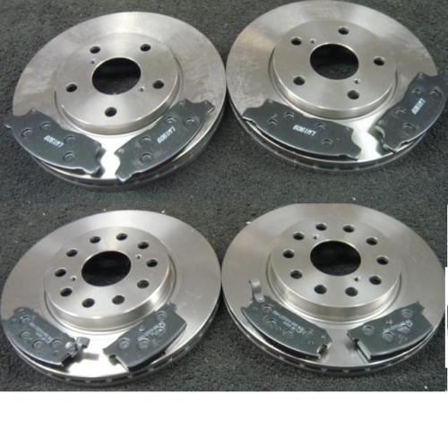 FOR TOYOTA MR2 VVTI 99ON FRONT & REAR BRAKE DISCS & PADS