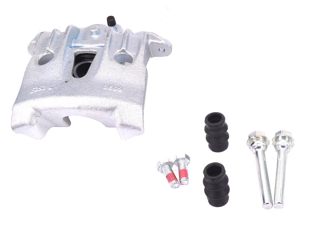 2 FRONT BRAKE CALIPER+GUIDE PINS FOR TRANSPORTER CARAVELLE T4 282MM SOLID DISC