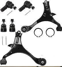 FOR HONDA CIVIC 2.0 TYPE R EP3 LOWER WISHBONE ARMS BALL JOINTS TRACK ROD ENDS