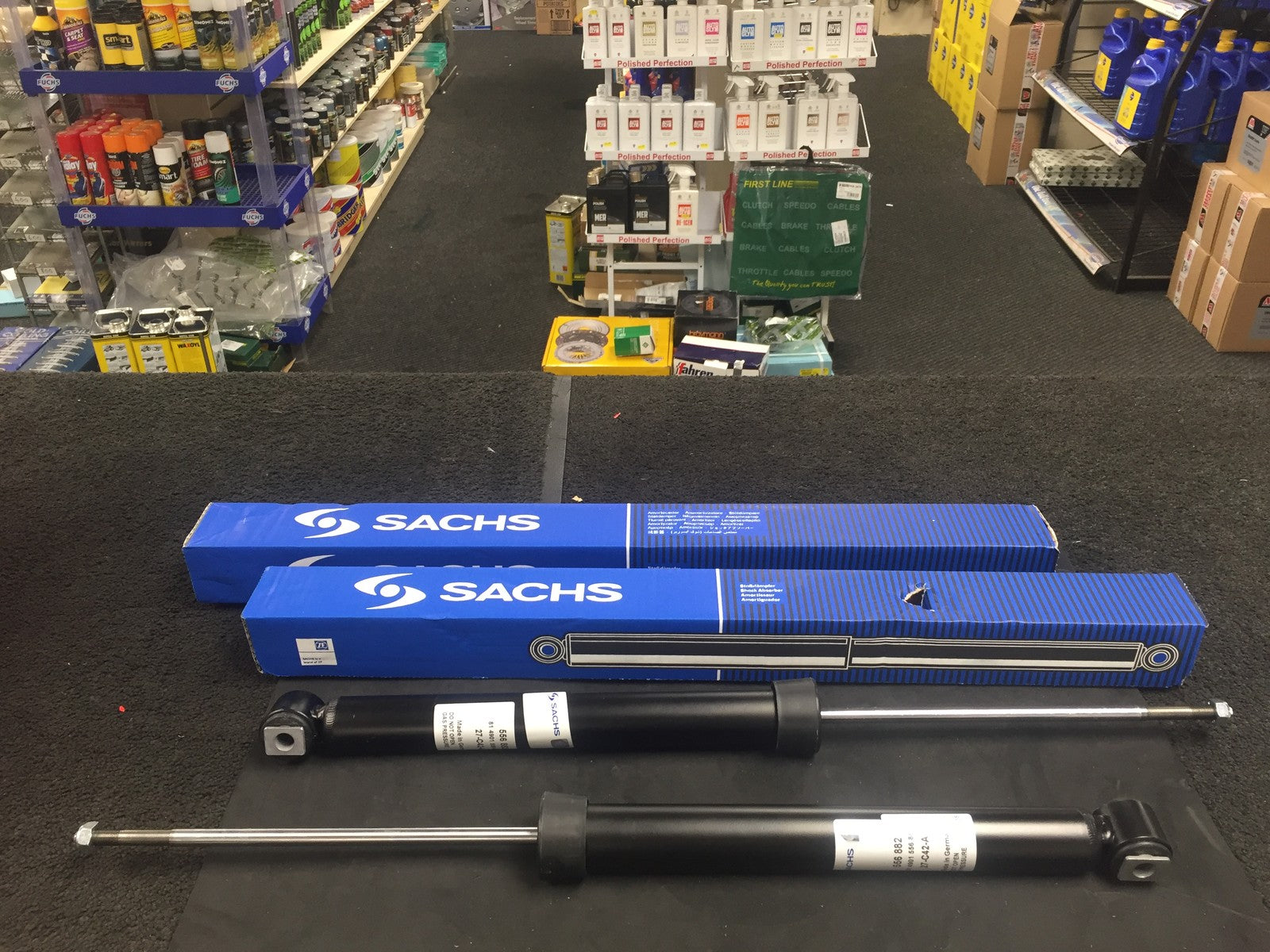 BMW 3 SER E46 COUPE CONVERTIBLE REAR SHOCK ABSORBERS M SPORT SUSPENSION