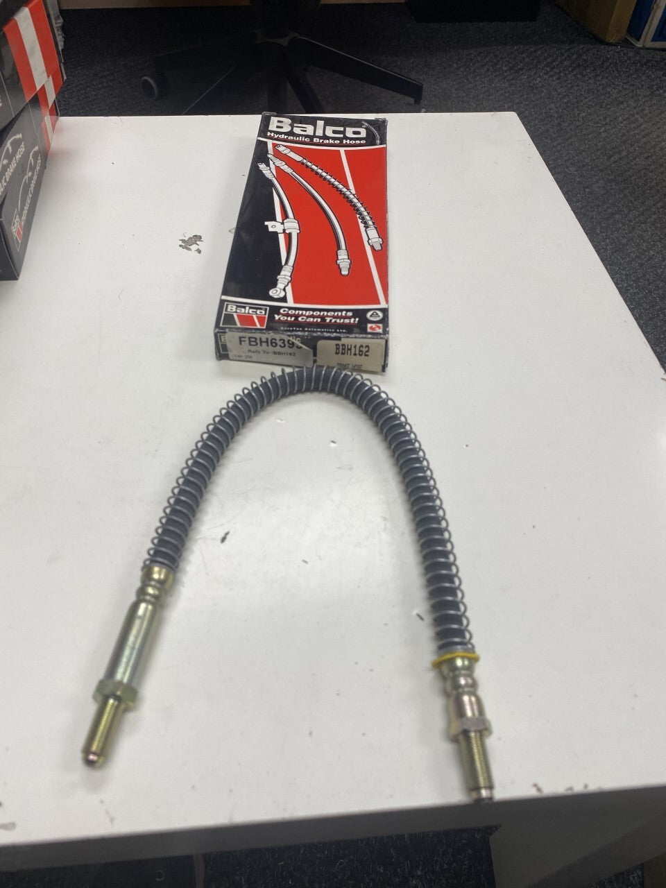 FOR LANDROVER RANGE ROVER 3.5 CLASSIC 1989 ONWARDS FRONT BRAKE FLEXY HOSE