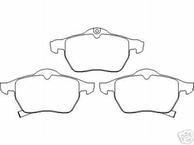 SAAB 9-3 9-5 1.8 1.9 2.0 2.2 2.3 BRAKE PADS FRNT MINTEX