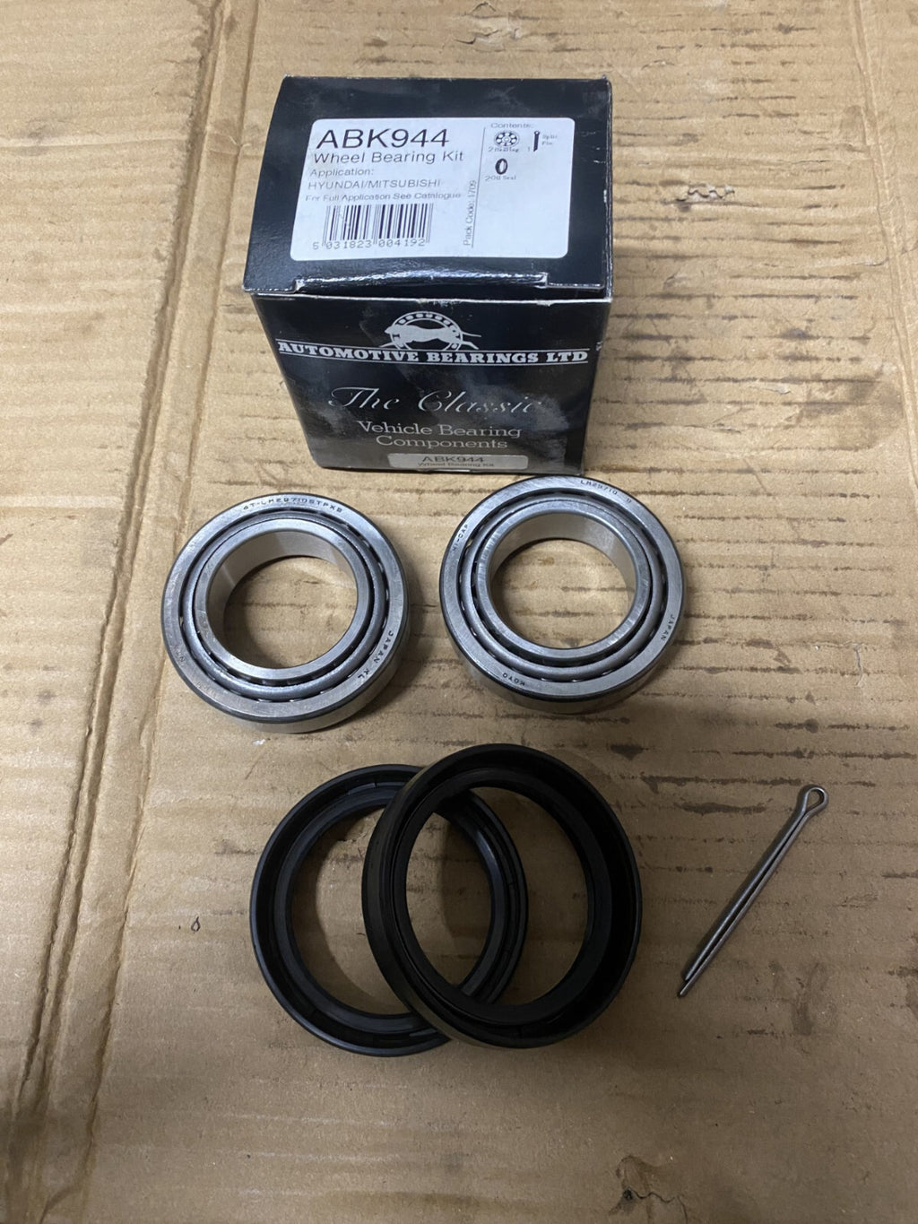 FRONT WHEEL BEARING KIT FITS MITSUBISHI COLT MIRAGE GTI 1.6 LANCER TREDIA