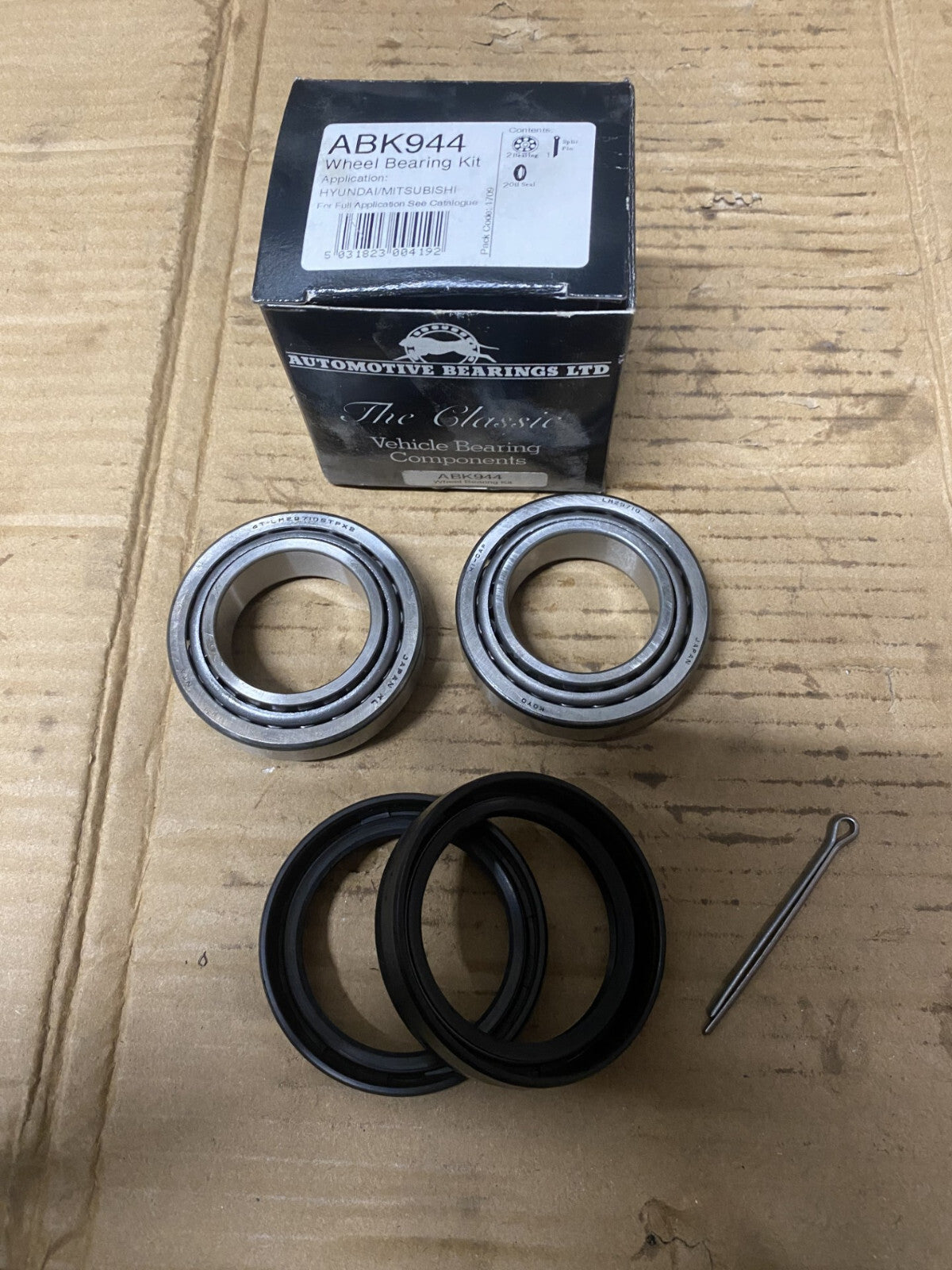 FRONT WHEEL BEARING KIT FITS MITSUBISHI COLT MIRAGE GTI 1.6 LANCER TREDIA