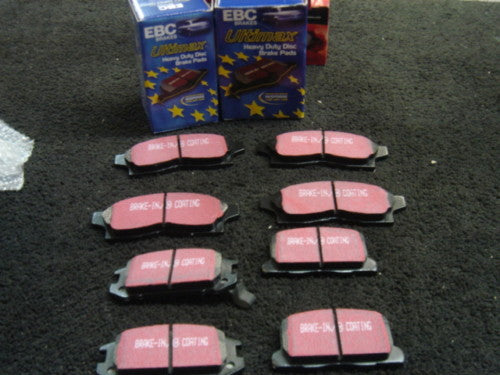 FOR TOYOTA  MR2 VVTI ROADSTER EBC BRAKE PADS FRONT REAR BRAKE PADS  