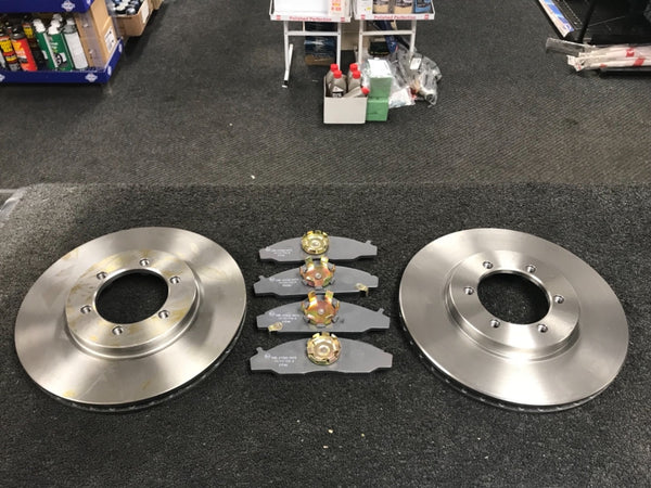 BRAKE DISC BRAKE PAD FRONT REAR SSANGYONG MUSSO KORANDO BRAKE DISCS PAD PBR
