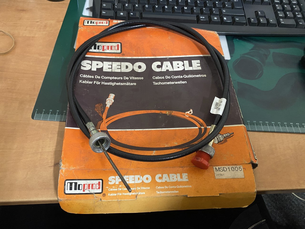 FOR CLASSIC VOLKSWAGEN SCIROCCO 1.8 RHD SPEEDO CABLE 1974 ONWARDS MSD10005