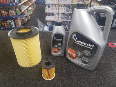 FOR FORD TRANSIT CONNECT 13 ON 1.0 1.5 SERVICE KIT OIL AIR FILTER 6 LITRES 5W30