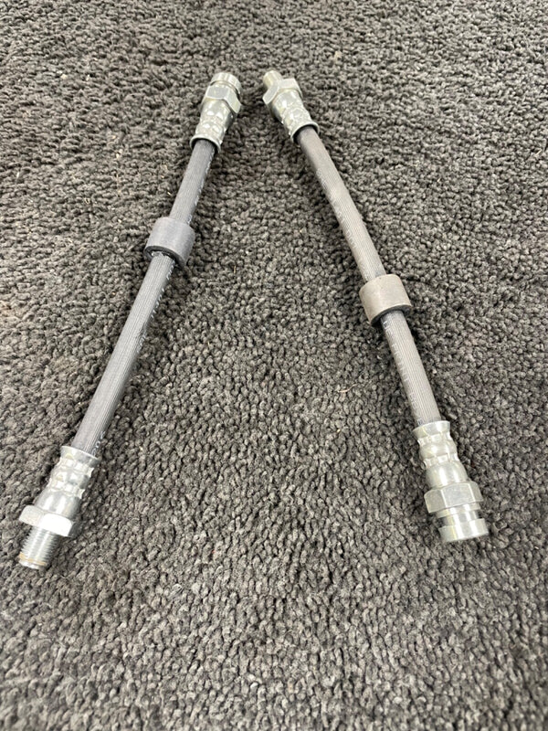 2 NEW REAR BRAKE HOSES OUTER LH RH FOR  CHRYSLER SEBRING AVENGER 302MM  DISC