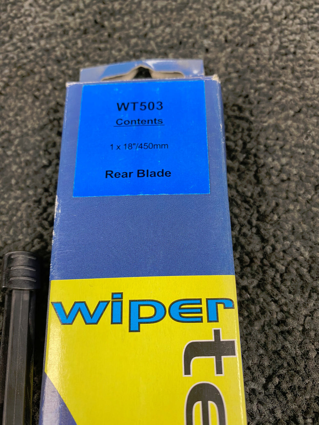 FOR VOLKSWAGEN TRANSPORTER T5 T6 REAR WIPER BLADE 1X18"/450MM
