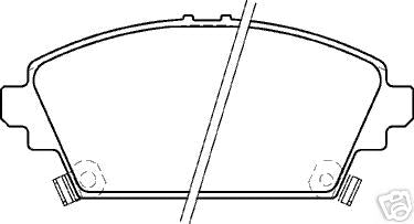 FOR HONDA ACCORD 1.8, 2.0,ES,LS 1998 BRAKE PADS MINTEX FR