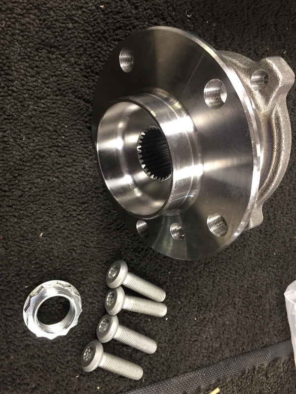 BMW X5 E70 2006-2018 FRONT WHEEL BEARING HUB ASSEMBLY KIT + BOLTS 31206795959
