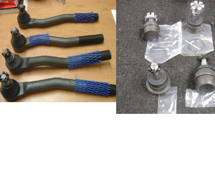 FOR JEEP GRAND CHEROKEE WJ WG BALL JOINT UPPER LOWER TRACK ROD END SET