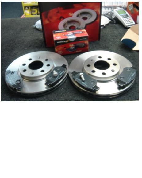 VAUXHALL CORSA D E  1.4D SXi 2006  BRAKE DISC MINTEX FRONT BRAKE DISC BRAKE PADS