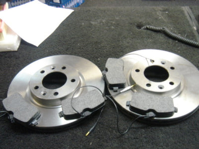 PEUGEOT 407 SW 2.2 BRAKE DISC & PADS FRONT 330MM 