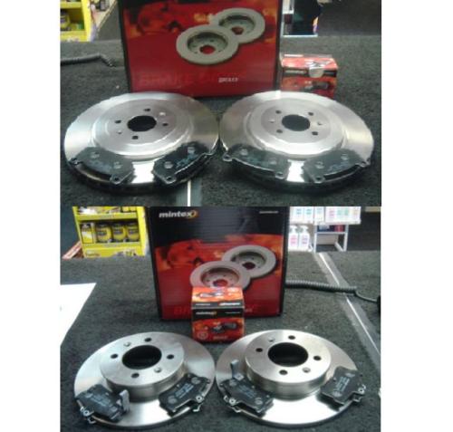 MGF MGTF 135 160 TROPHY BRAKE DISC FRONT REAR BRAKE DISC & BRAKE PADS 304MM 240M