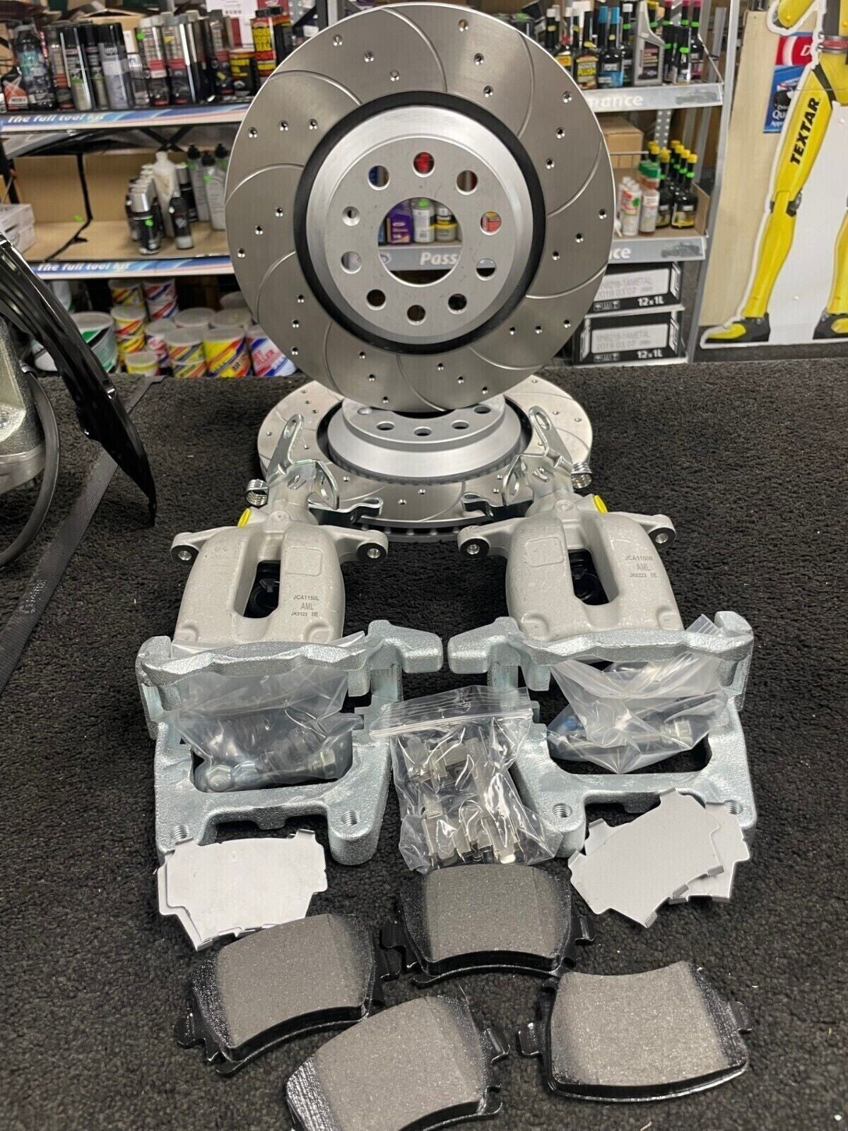 AUDI TT 8J TDI TFSi PERFORMANCE BIG BRAKE UPGRADE CONVERSION KIT FRONT REAR KIT