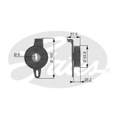 CITROEN RELAY 2.5D TD AUXILARY FAN BELT TENSIONER NEW