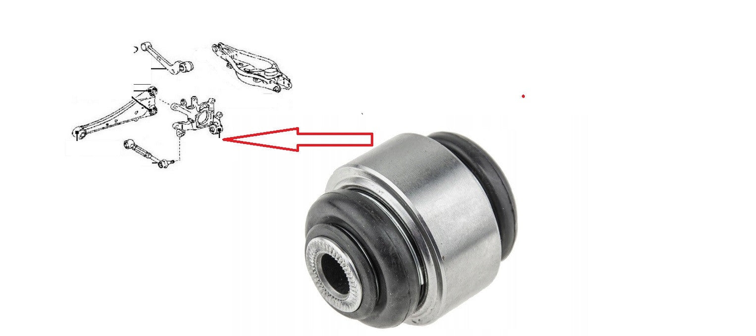 FIT FOR TOYOTA CT200 RAV-4 AURIS  AVENSIS T27 REAR HUB STUB AXLE BUSH ROSE BUSH