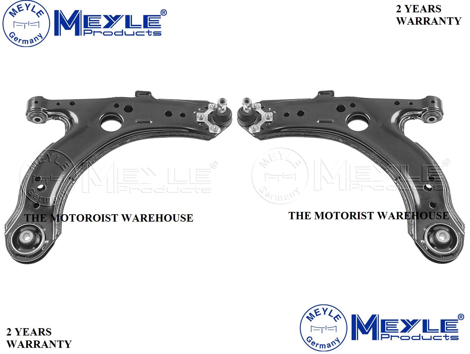 VW GOLF MK4 1.9 GT TDI FRONT LEFT RIGHT SUSPENSION WISHBONE CONTROL ARM ARMS NEW