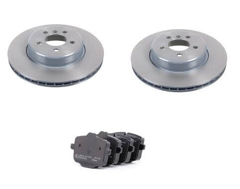 FOR BMW 640D GRAN COUPE REAR BRAKE DISCS AND REAR BRAKE PADS 