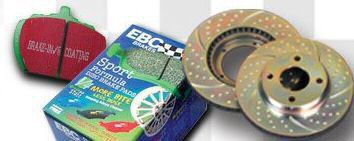 FOR MITSUBISHI EVO 2 3 EBC GREEN STUFF BRAKE PADS  FR + RR