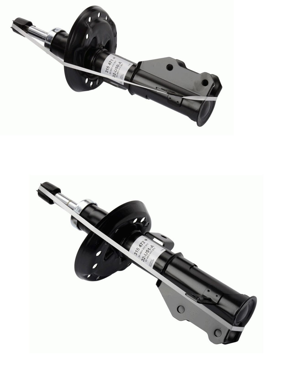 2 X FRONT SHOCK ABSORBERS TO FIT ASTRA J ZAFIRA ORIGNAL BOGE