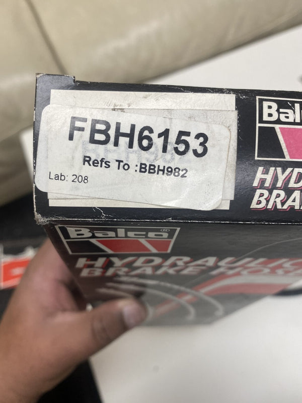 FOR FORD FIESTA VAN 950 1100 1300 1400 REAR NS LEFT OS RIGHT BRAKE FLEXY HOSE