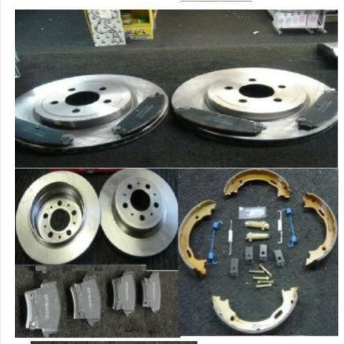 FOR CHRYSLER 300C 3.0TD CRD BRAKE DISC DRILLED BRAKE PADS FRONT REAR HAND SHOE 