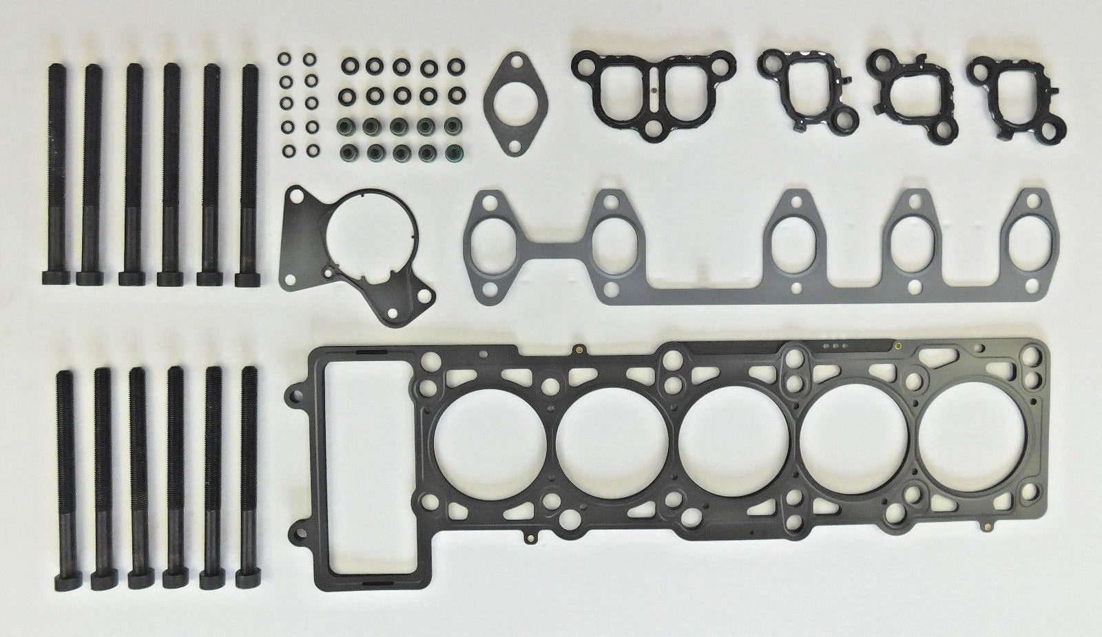 FOR VW TRANSPORTER T5 TOUAREG CARAVELLE 2.5TDi 03 ON HEAD GASKET SET HEAD BOLTS