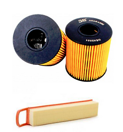 FOR CITROEN DS3 MK1 1.6 PETROL SERVICE KIT AIR OIL FILTER 2008 - 2015