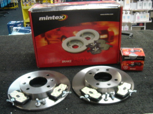 CITROEN  XSARA PICASSO  MINTEX REAR BRAKE DISCS & PADS