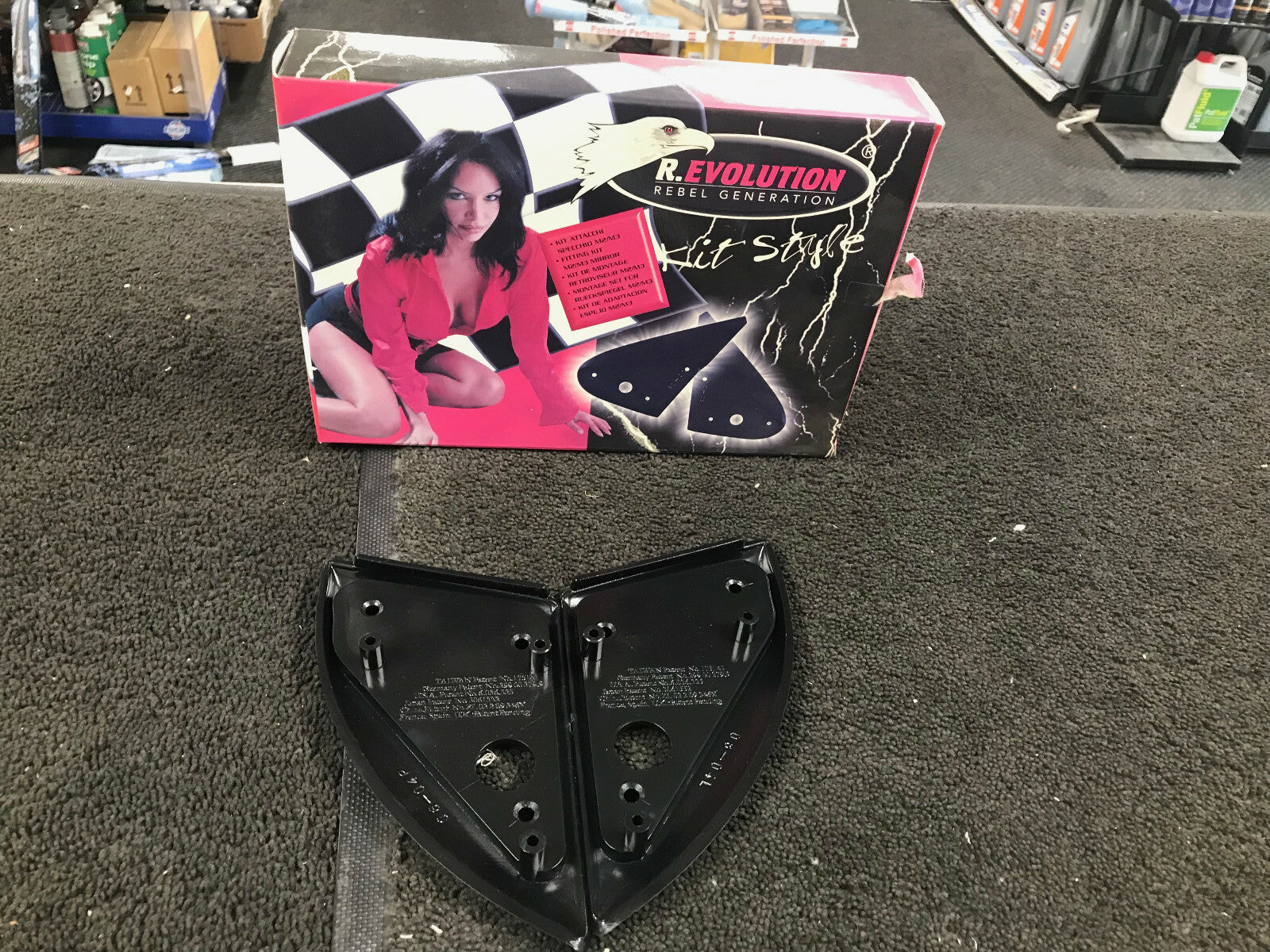 M3 E36 STYLE UNIVERSAL MIRROR BACKING PLATES FOR CITROEN C3 