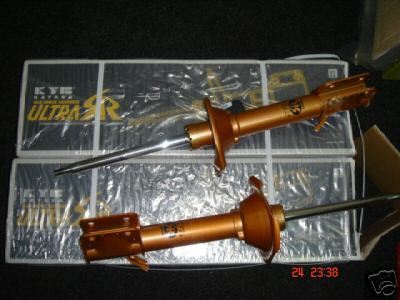 FOR SUBARU IMPREZA WRX 2000>  REAR SHOCK ABSORBERS  NEW X 2