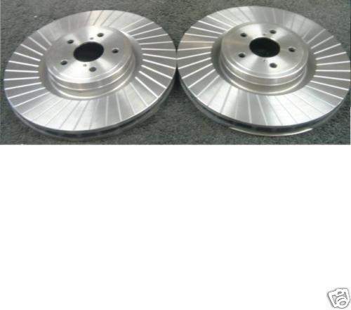 FOR SUBARU IMPREZA STI 2001>ON BRAKE DISC FRONT GROOVED BRAKE DISC 326MM