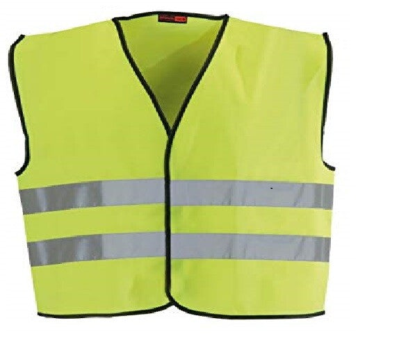 1 X HIGH VISIBILITY VEST IN ADULT YELLOW 