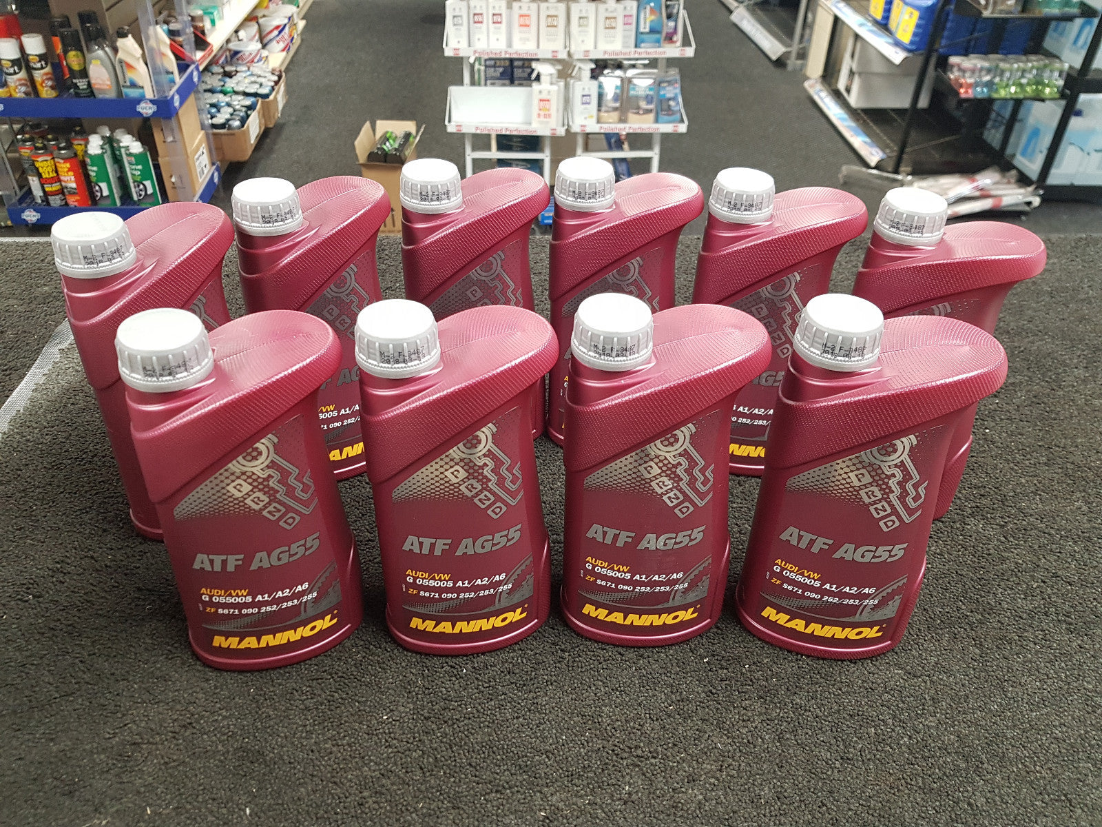 PORSCHE AUTOMATIC TRANSMISSION OIL FLUID Norm M-1375.4 10LTR 