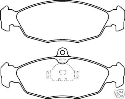 VAUXHALL CORSA B TIGRA ASTRA  BRAKE PADS FULL SET NEW 