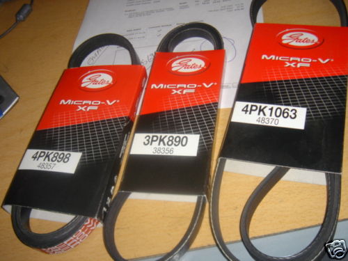 FOR LEXUS IS200 ALTERNATOR  BELT AIR CON BELT POWER STEERING BELT
