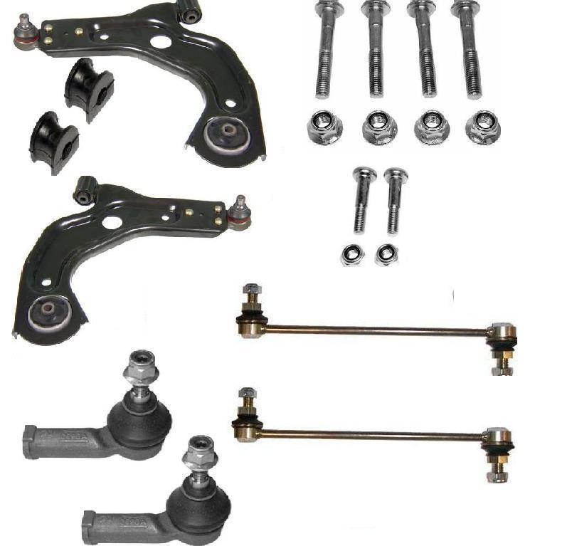 FORD FIESTA 1996-2002 LOWER WISHBONES  ANTI ROLL BAR LINKS BUSHES TRACK ROD ENDS