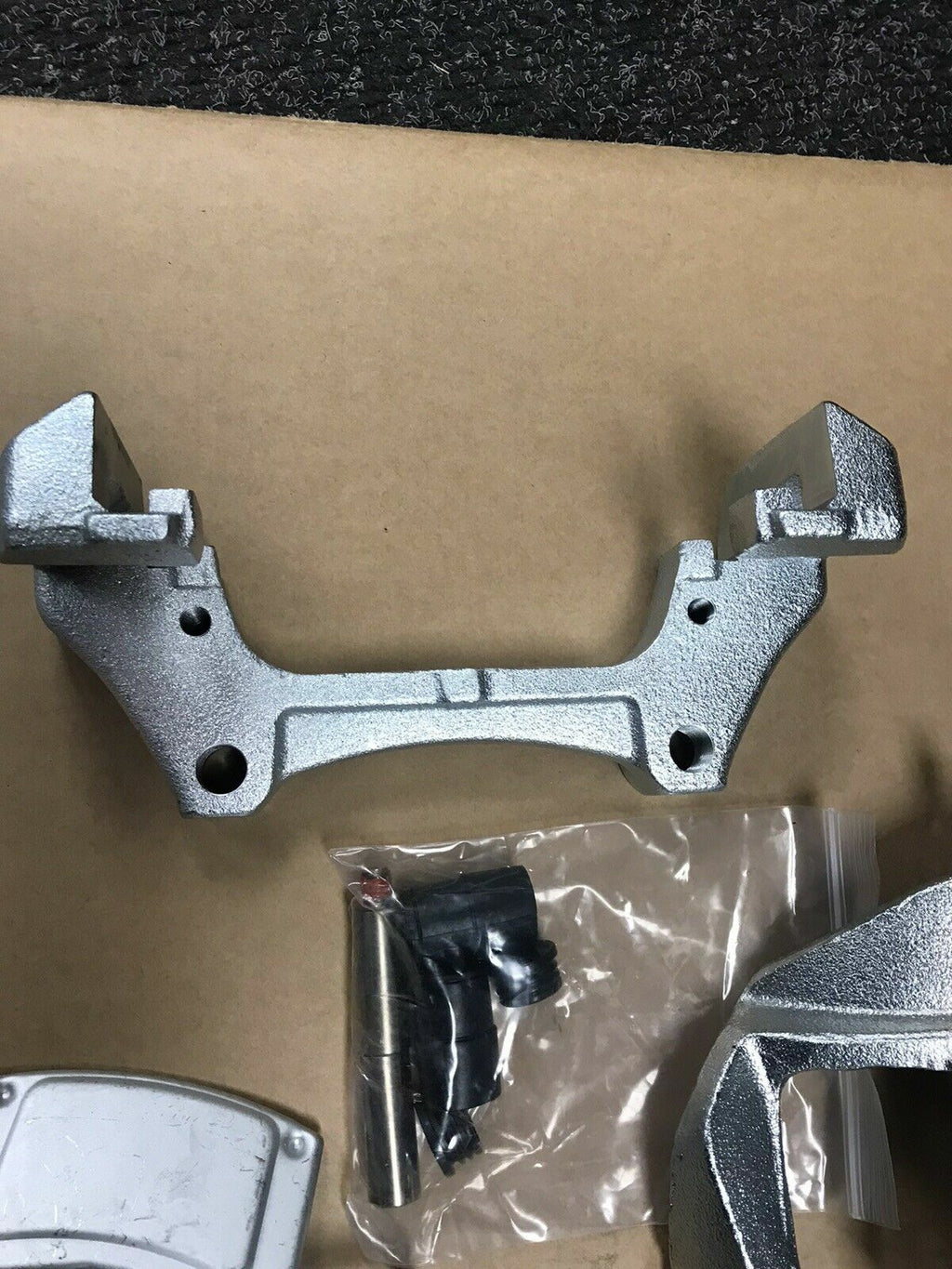 VW TRANSPORTER T5 T6 FRONT BIG BRAKE DISC CALIPER BRACKET CONVERSION 340mm17"