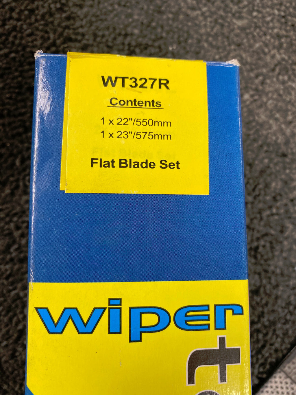FRONT FLAT WIPER BLADE SET FITS AUDI A4 B7 CABRIOLET 2002-03 22" 23"