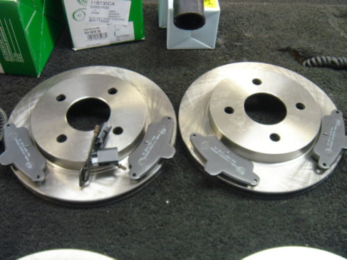 FOR FORD MONDEO 2.5 V6 ST24 REAR BRAKE DISCS REAR PADS SET FOR BOTH SIDES