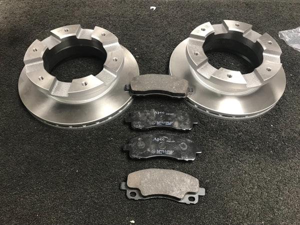 FOR MITSUBISHI CANTER 3C13 3C15 3.5T FEB01 4P10-T2 2011 REAR BRAKE DISC PADS