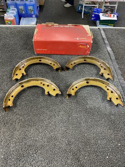 FOR HONDA CR-V 2.0 MK 2 (2001-2007) APEC REAR BRAKE SHOES SET OF 4