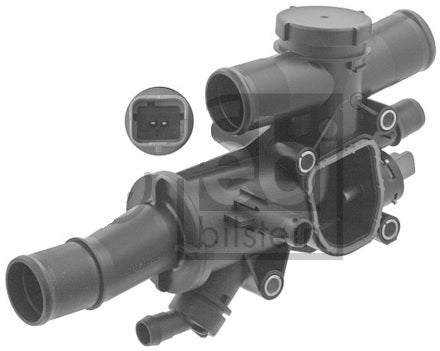  FOR FIAT SCUDO ULYSSE 2.0 JTD 16V COOLANT THERMOSTAT WITH HOUSING NEW