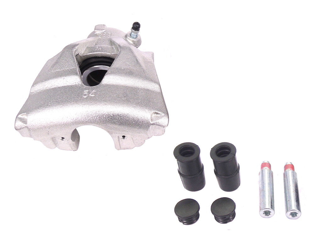 FRONT BRAKE CALIPER + SLIDERS AUDI A3 8L S3 IBIZA LEON LOEN 20V 312MM DISC LH