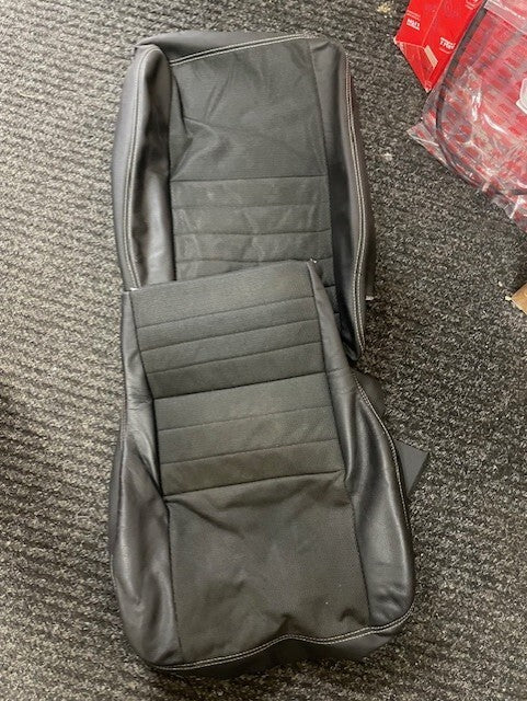 DEFENDER 90 110 PUMA TDCI XS FORWARD FACING SEAT HALF LEATHER SEAT COVER