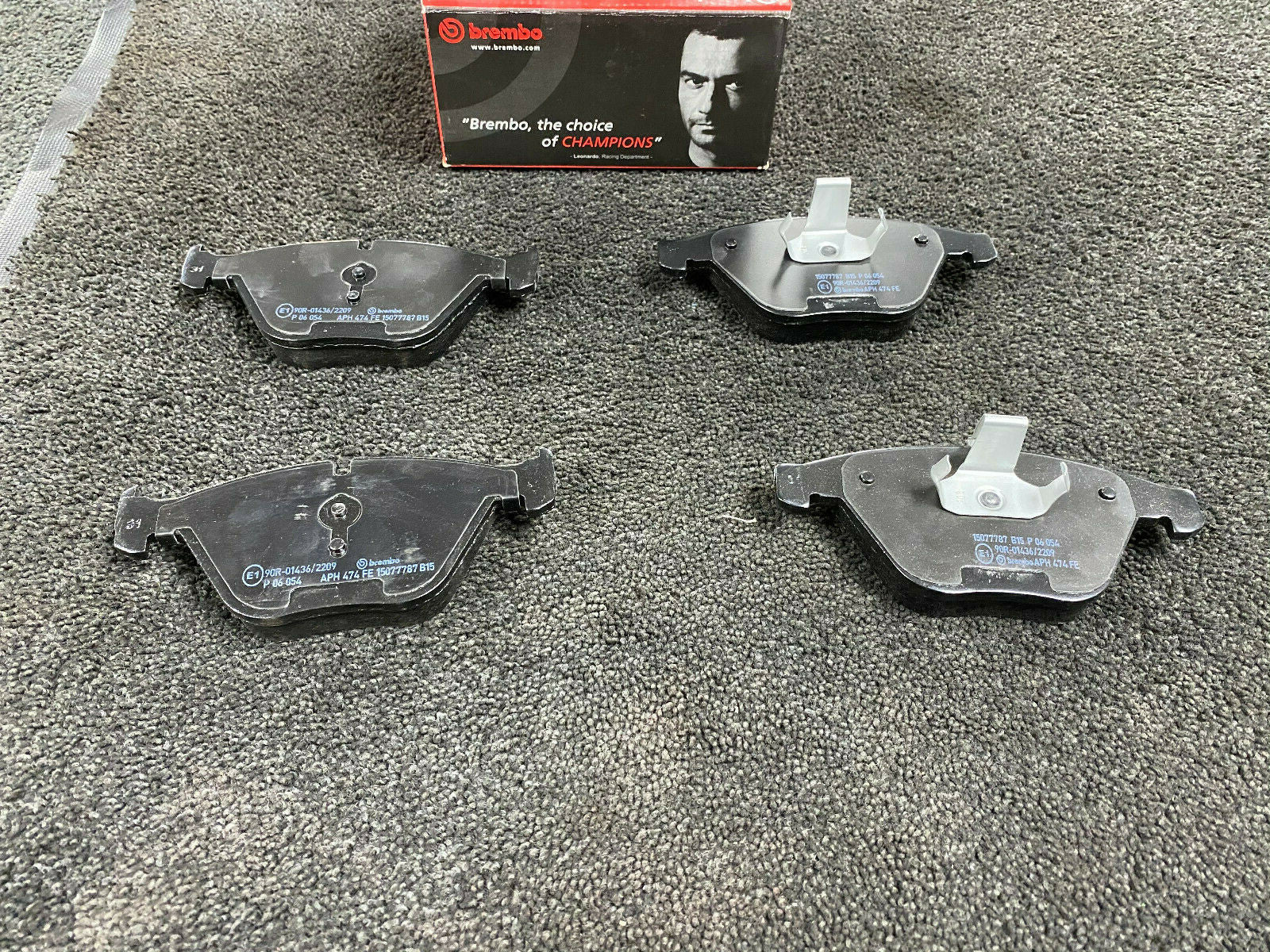 BMW 5 SERIES E60 E61 6 SERIES E63 E64 7 SERIES E65 E66 FRONT BRAKE PAD SET 