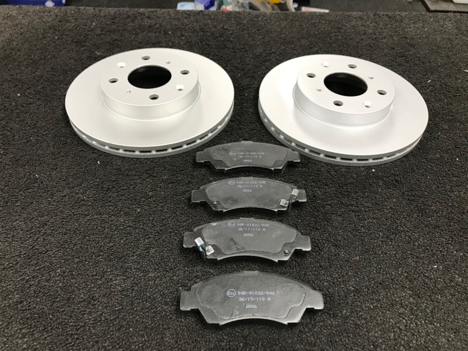 FOR HONDA CRX 1.5 VXi EG1 DELSOL DEL SOL VENTED BRAKE DISCS & PADS 240MM